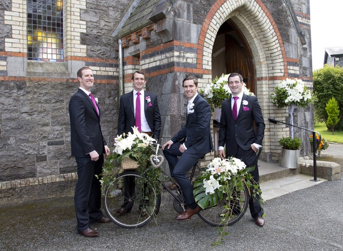 wedding bike